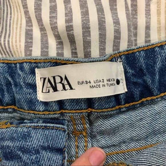 Zara Denim Skort - Picture 6 of 6